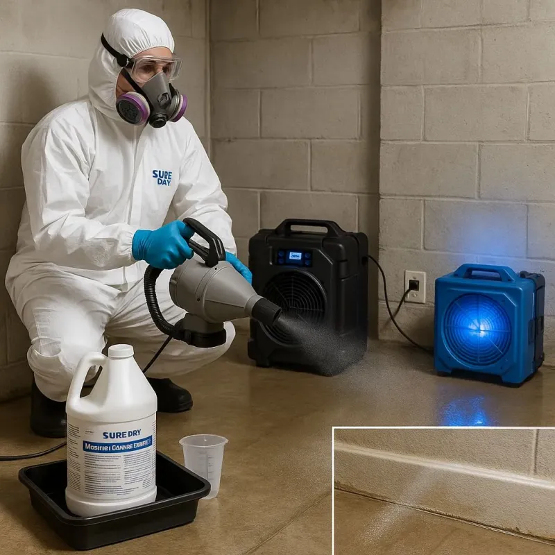 Sanitization and Odor Removal process in Campo Rico, PR