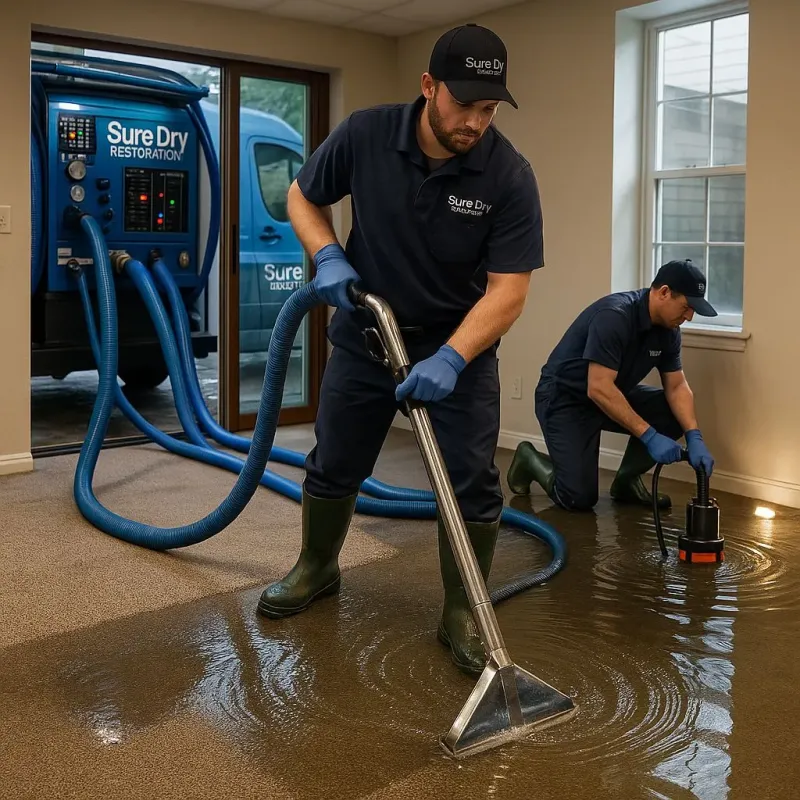 Water Extraction and Removal process in Campo Rico, PR